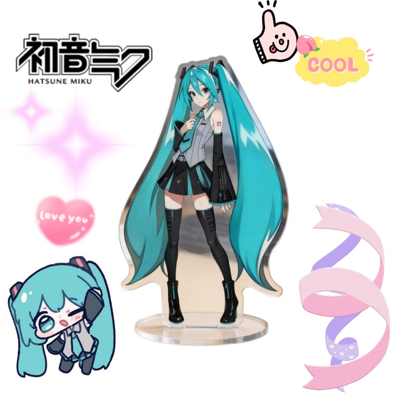 Anime Cosplay Manga - Акриловая подставка Hatsune Miku 10 см: