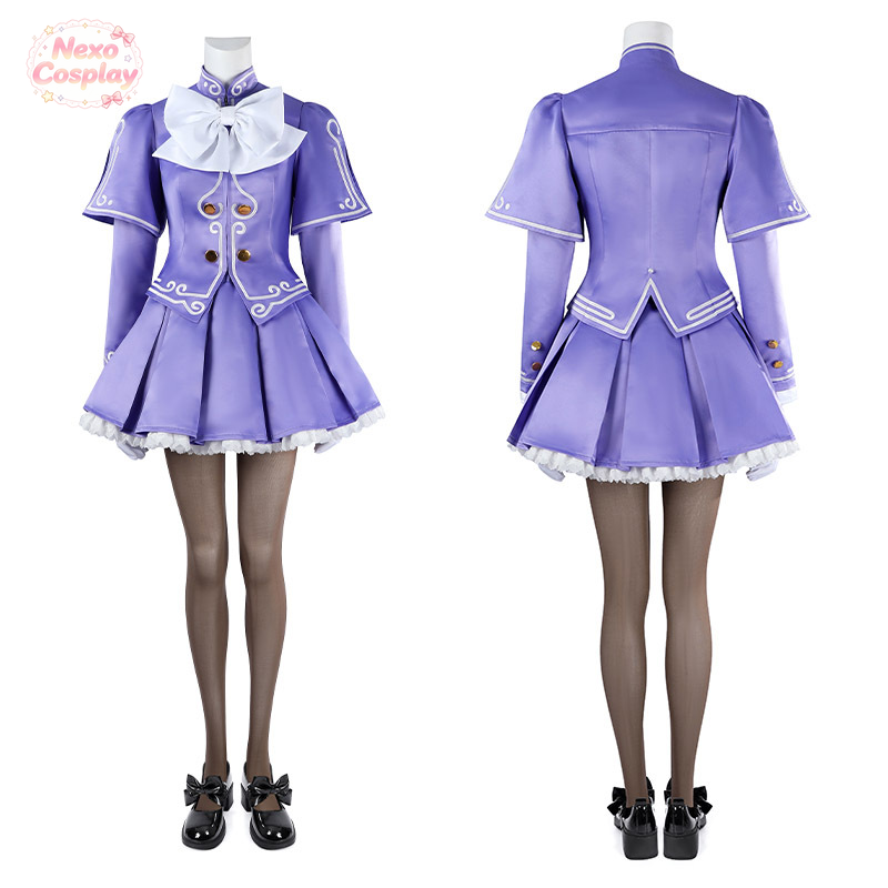 Anime Cosplay Lolita - Костюм для косплея SF6 Ingrid, фиолетовое