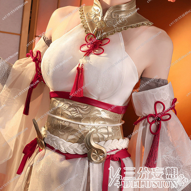 Anime Cosplay Otaku - Костюм для косплея Naraka: Bladepoint, белый