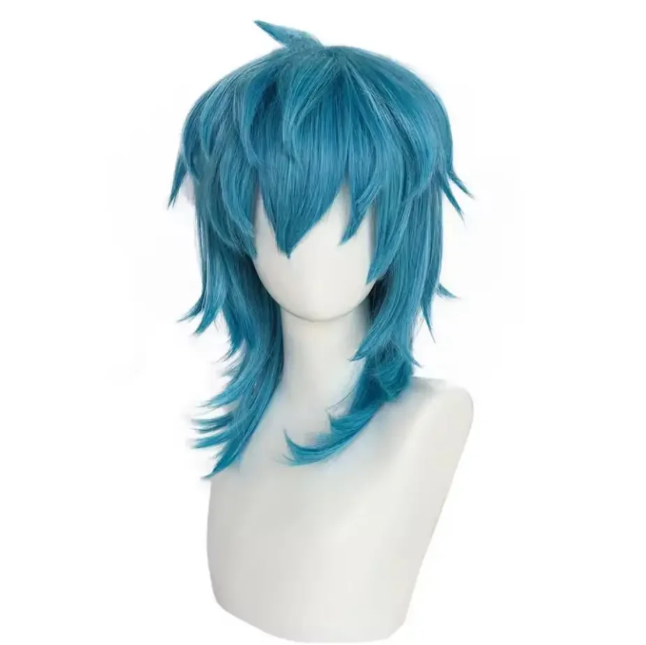 Anime Cosplay Face - Синтетический парик Салли Фейс средней длины,