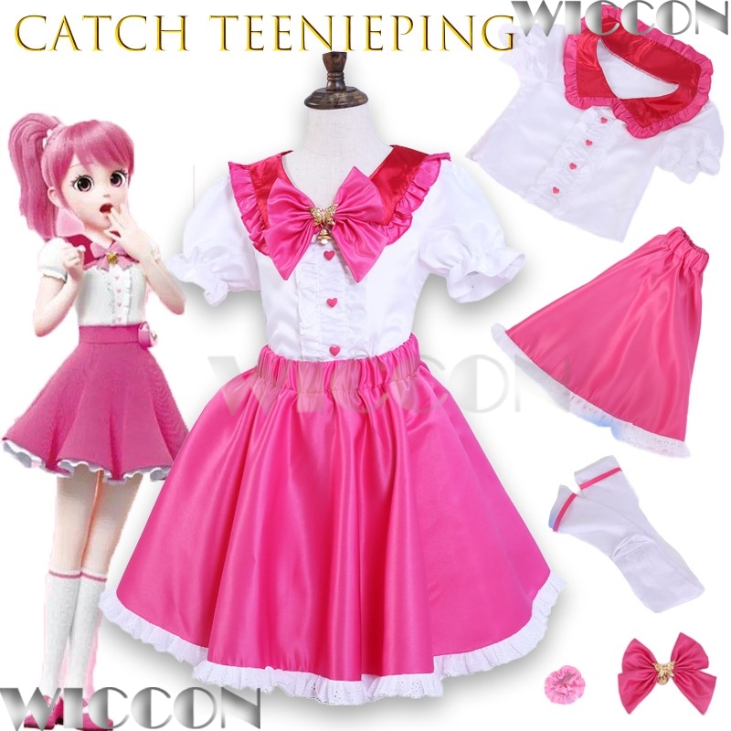 Anime Cosplay Japanese Girl - Новый корейский аниме Catch Teenieping Косплей