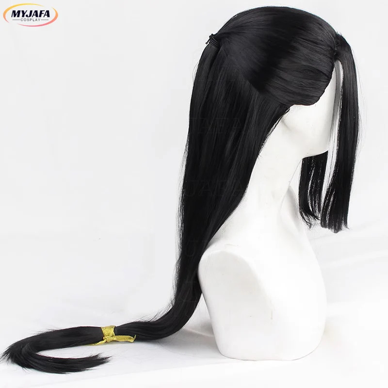 Anime Cosplay Long Black Hair - CyJin Guangyao Косплей Парик Jin Guang