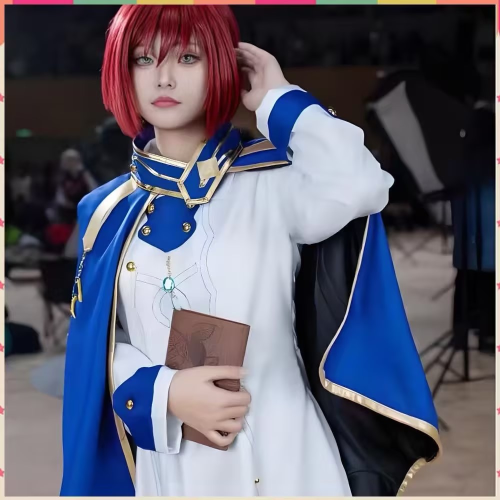 Anime Cosplay Red Hair - Костюмы для косплея Shirayuki, аниме Белоснежка