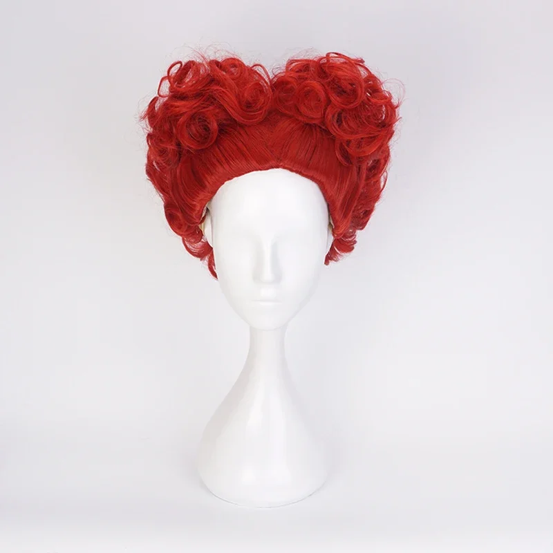 Anime Cosplay Red Hair - Парик для косплея Alice Red Queen