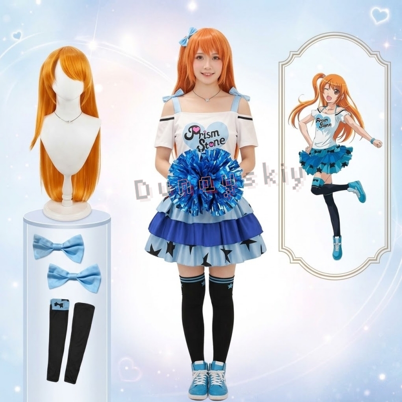 Anime Cosplay Dance - Костюм для танцев Pretty Rhythm: синее