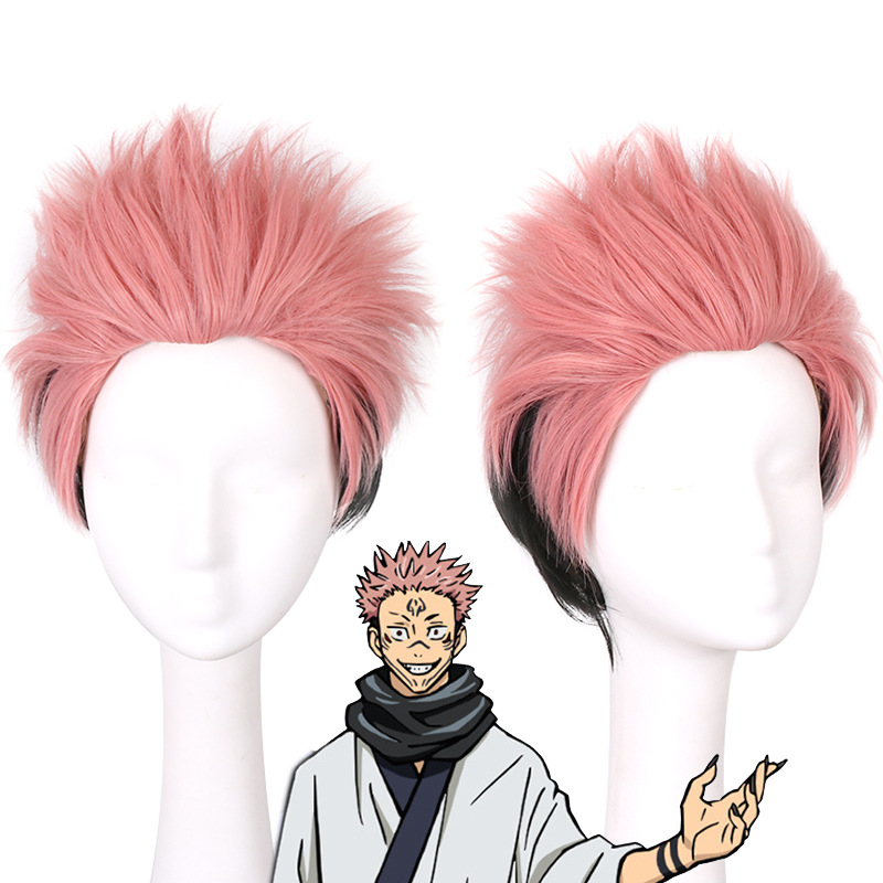 Anime Cosplay Face - Парик для косплея Jujutsu Kaisen Two-Face