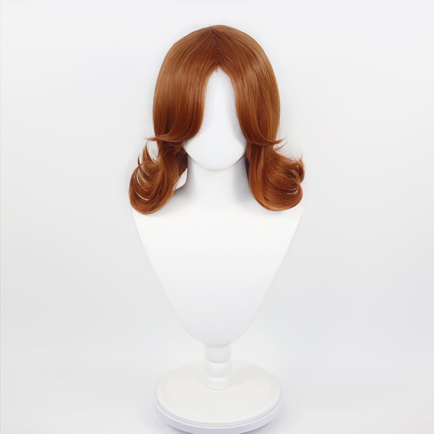 Anime Cosplay Red Hair - Парик Супер Принцессы Дейзи, короткий, коричнево-красный,