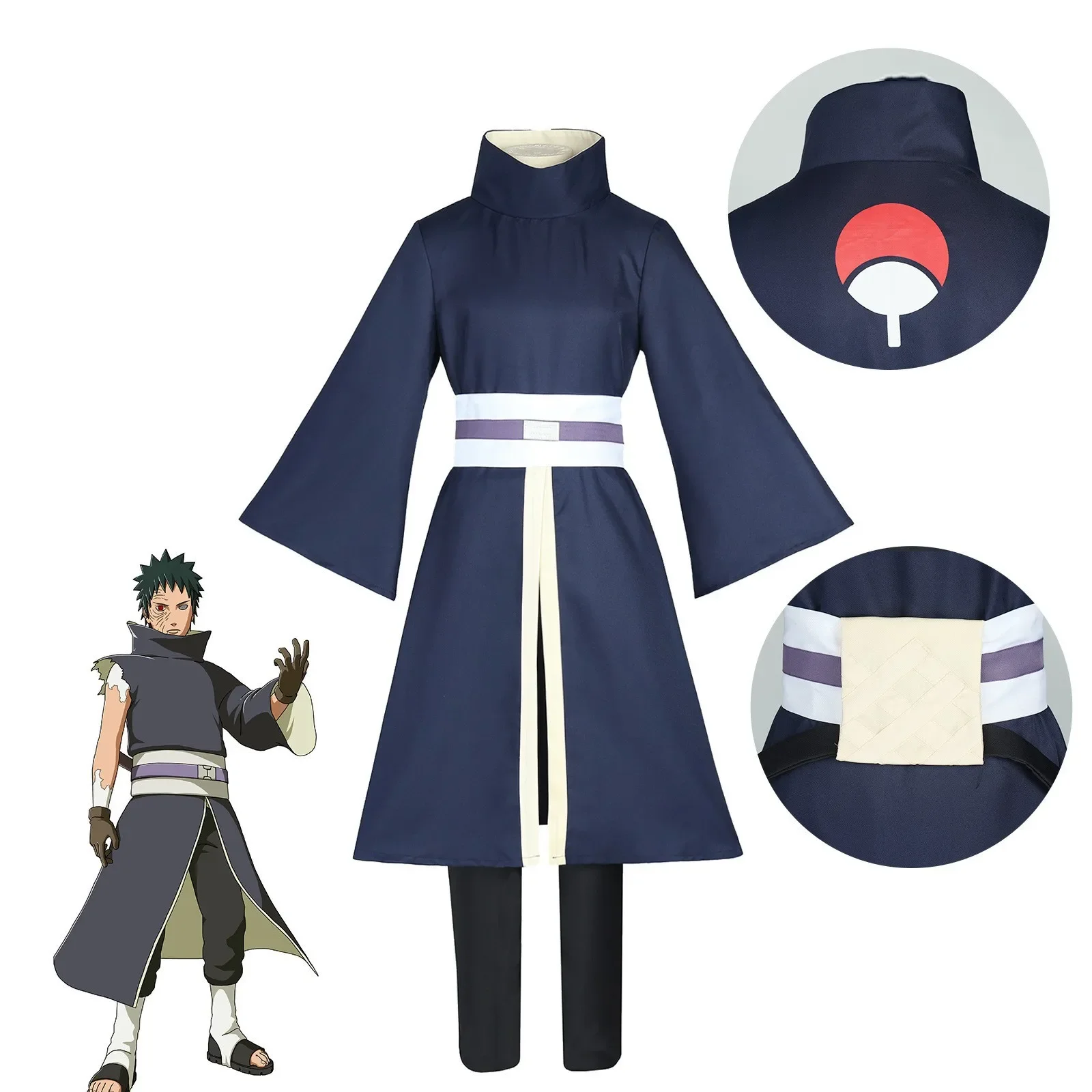 Anime Cosplay Obito - Костюм для косплея на Хэллоуин: Аниме