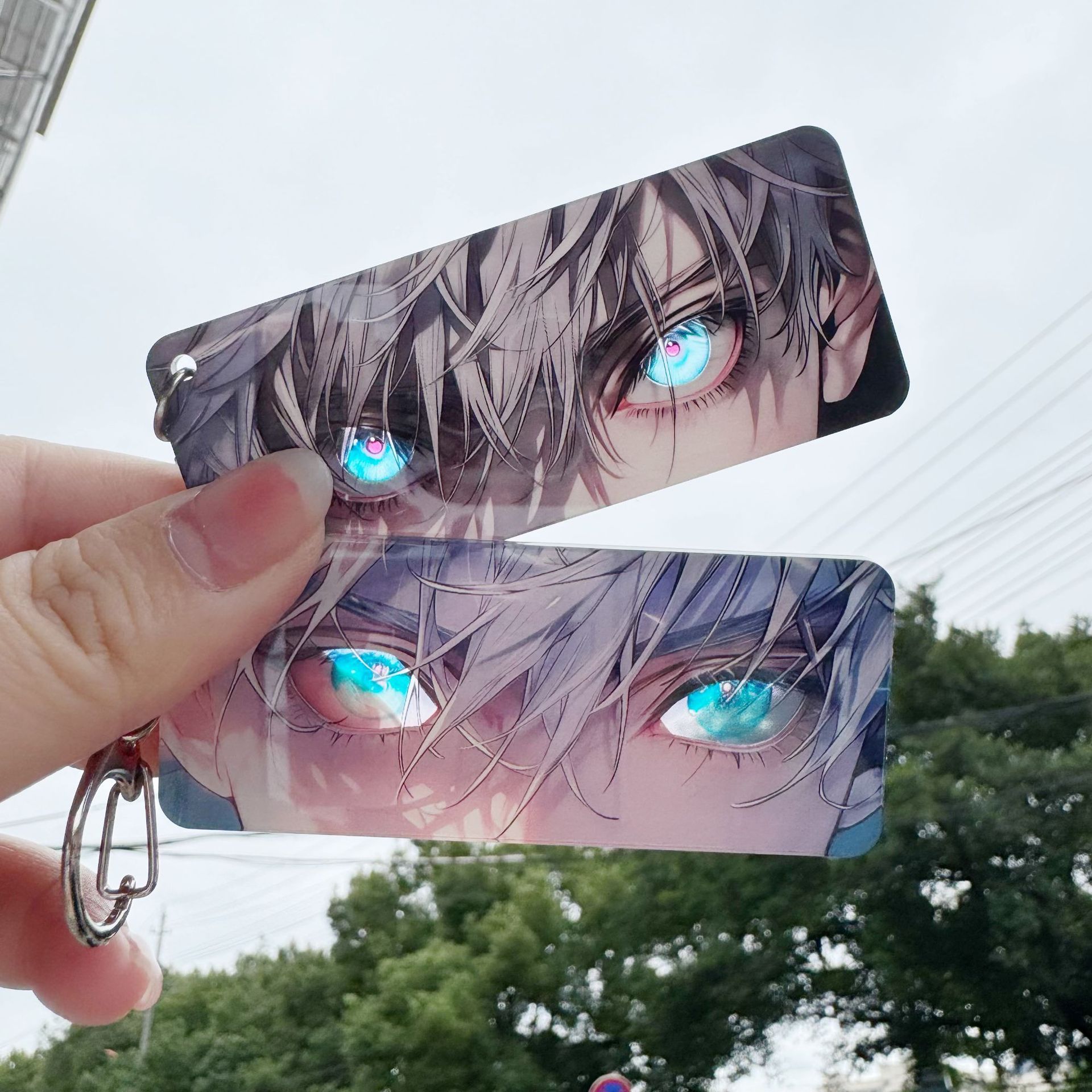 Anime Cosplay Eyes - Аниме дзюдзюцу кайсен глаз прозрачная карта