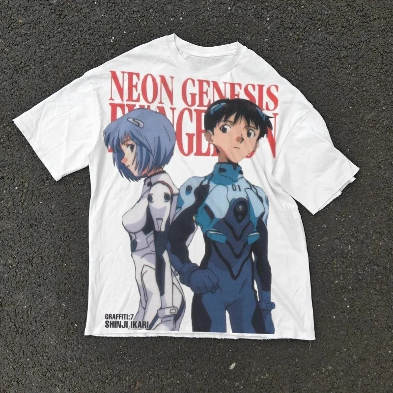 Anime Cosplay Title - Футболка 2026 Neon Genesis Evangelion Shinji