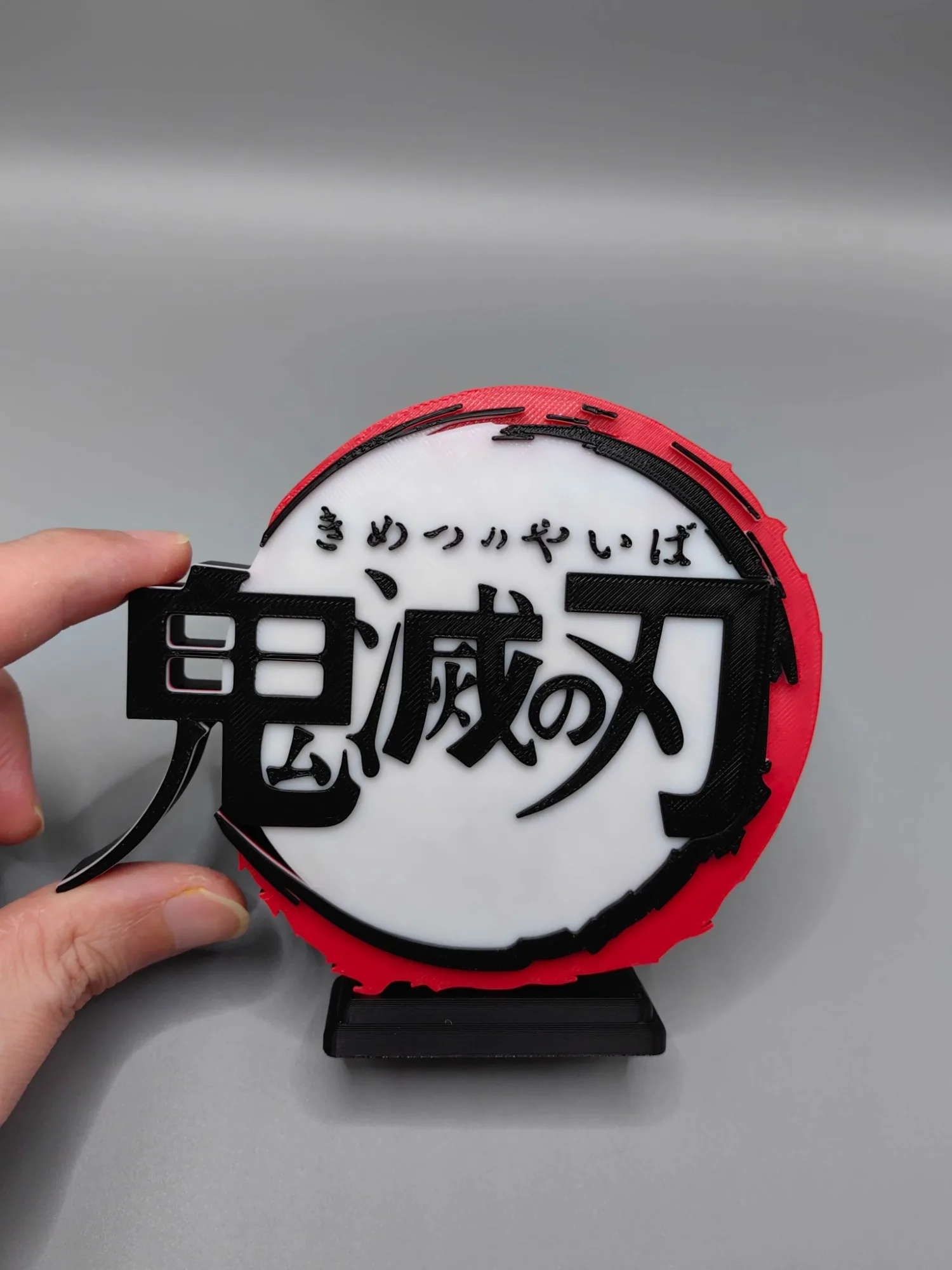 Аниме Kimetsu No Yaiba 3D лого – обзор и цена Anime Cosplay Title
