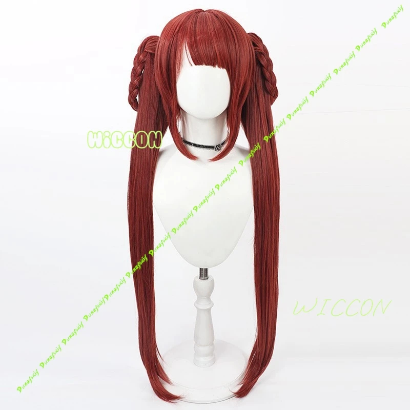 ▶ ❤ Парик для косплея Gachiaku – обзор и цена Anime Cosplay Long Black Hair