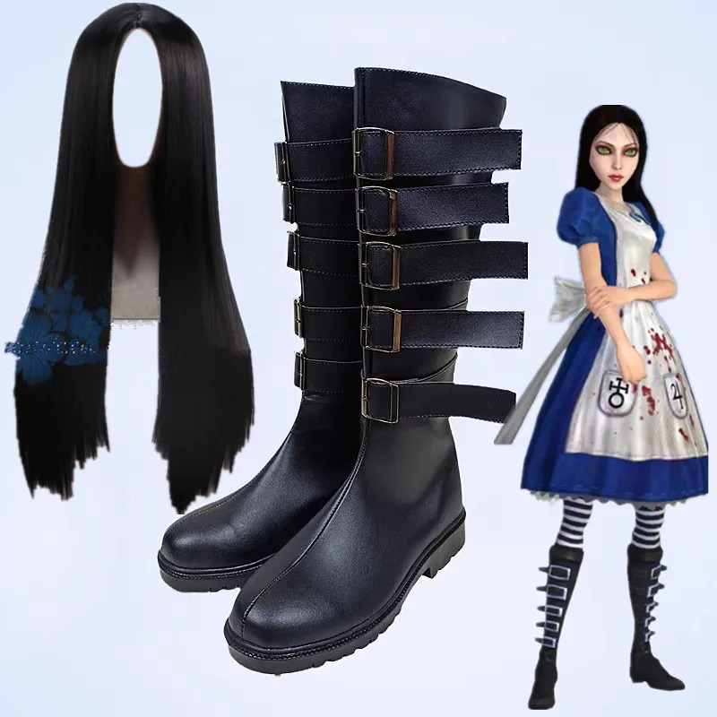 2025 11, обувь для косплея ани – обзор и цена Anime Cosplay Long Black Hair