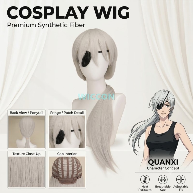 Аниме-парик Quaanxi для коспле – обзор и цена Anime Cosplay Eyes