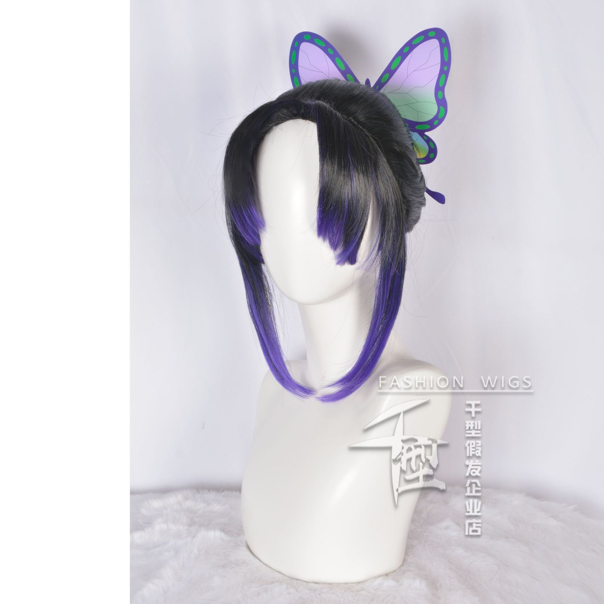 Аниме Chasseur De Demons, пари – обзор и цена Anime Cosplay Long Black Hair