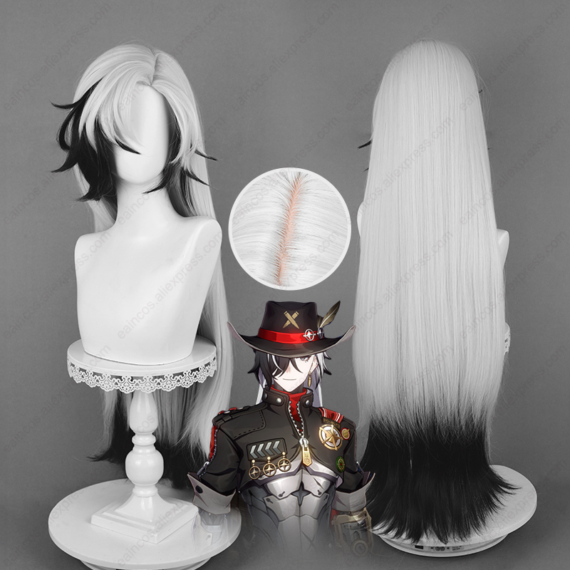 Парик для косплея HSR Boothill – обзор и цена Anime Cosplay Long Black Hair