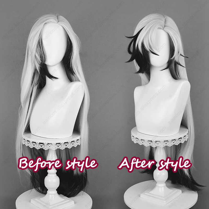Парик для косплея HSR Boothill – обзор и цена Anime Cosplay Long Black Hair