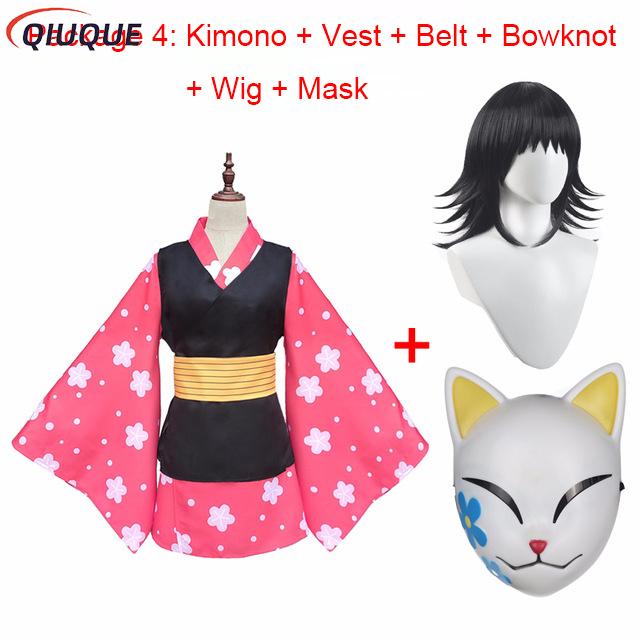 Макомо Косплей Костюм Кимоно У – обзор и цена Anime Cosplay Japanese Girl