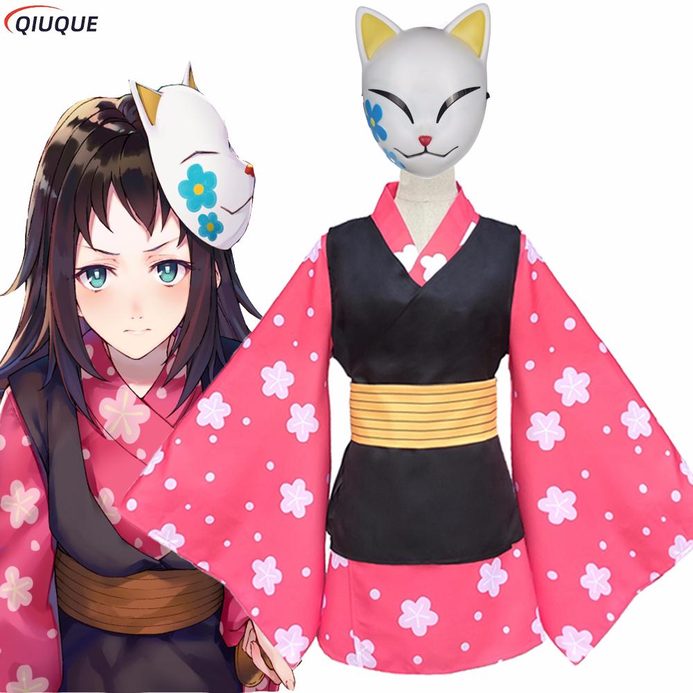 Макомо Косплей Костюм Кимоно У – обзор и цена Anime Cosplay Japanese Girl