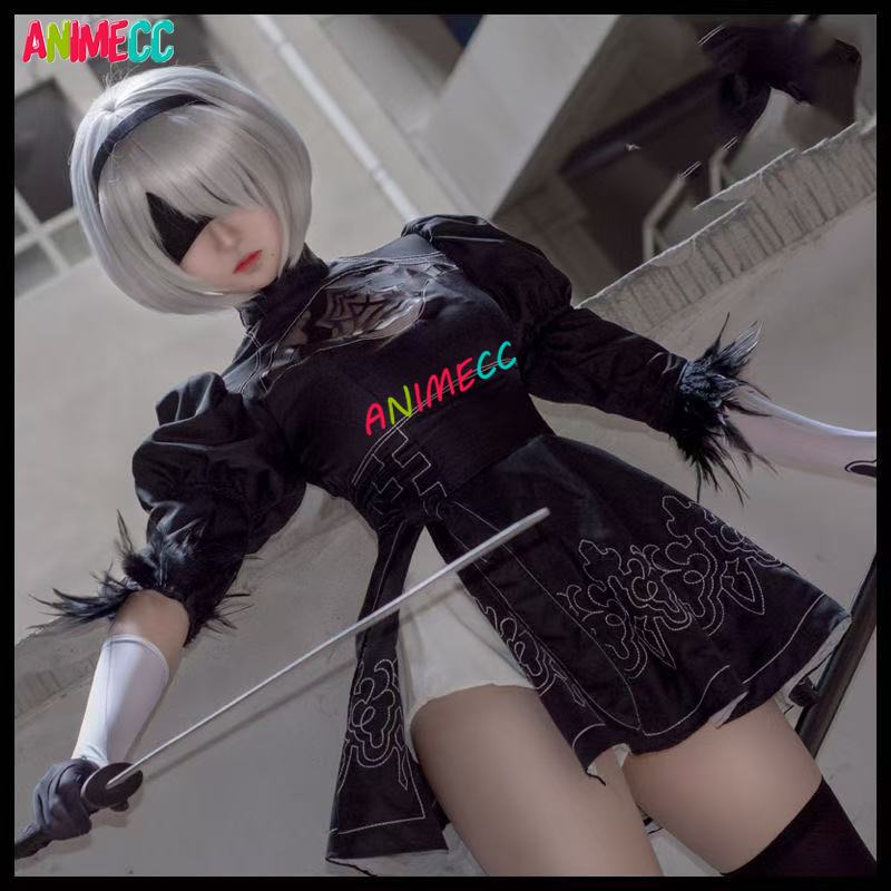 ANIMECC в наличии S-3XL 2B Nie – обзор и цена Anime Cosplay Eyes