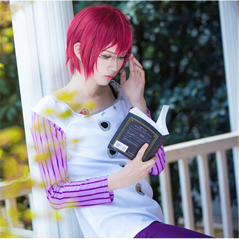Парик для косплея Gowther из а – обзор и цена Anime Cosplay Red Hair