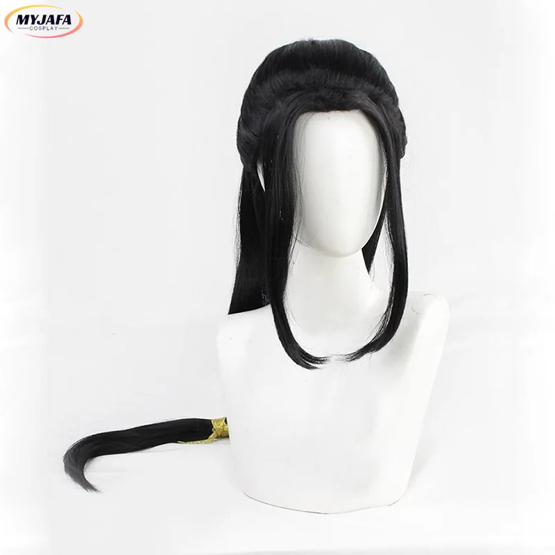 CyJin Guangyao Косплей Парик J – обзор и цена Anime Cosplay Long Black Hair