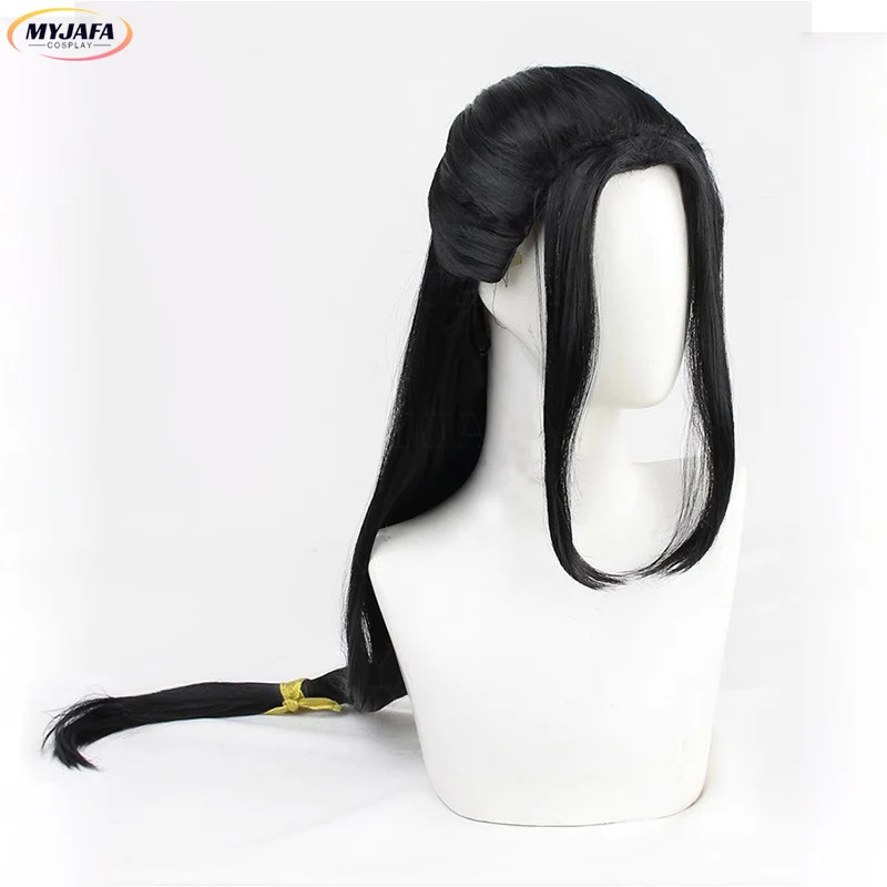CyJin Guangyao Косплей Парик J – обзор и цена Anime Cosplay Long Black Hair