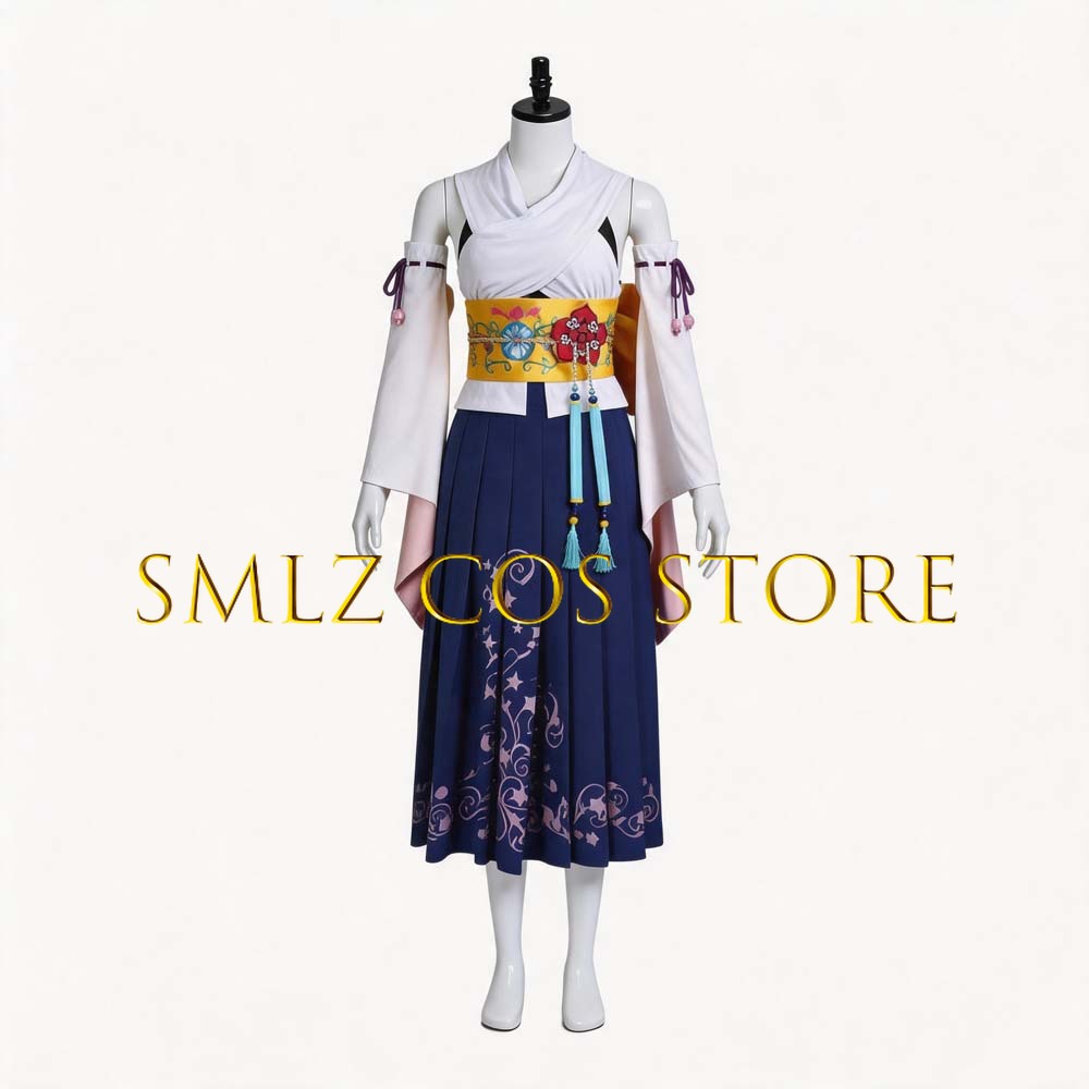 Костюм для косплея Yuna из FF1 – обзор и цена Anime Cosplay Clothes