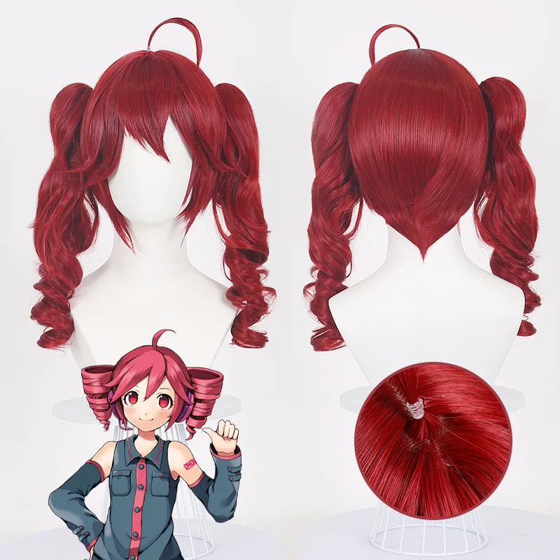 Аниме-парик Касане Тето красны – обзор и цена Anime Cosplay Red Hair