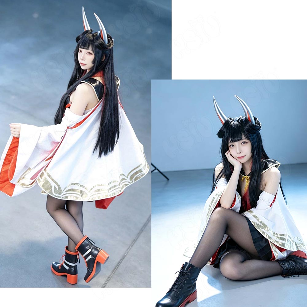 Парик для косплея HSIU Game Az – обзор и цена Anime Cosplay Long Black Hair