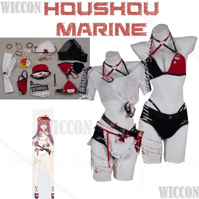 Hololive Gamers Virtual Anchor – обзор и цена Anime Marin Cosplay
