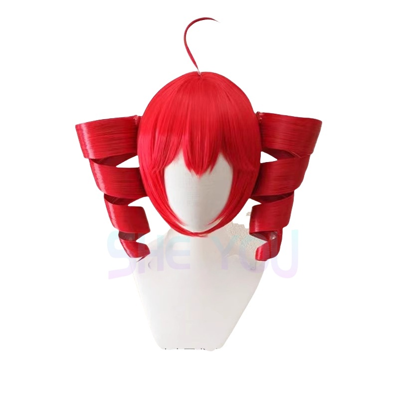 Аниме Kasane Teto парик коспле – обзор и цена Anime Cosplay Red Hair