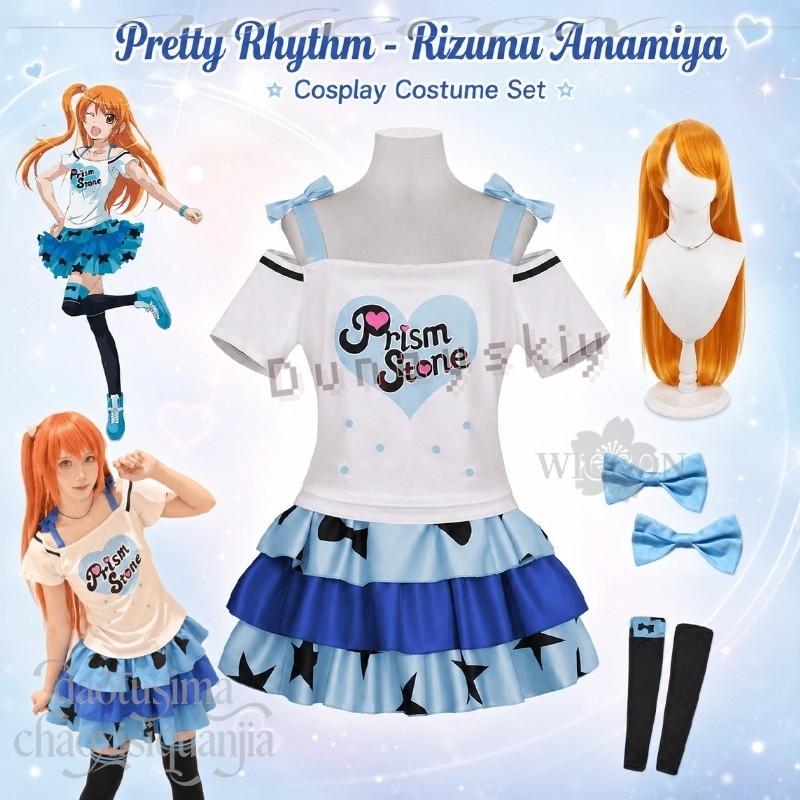 Костюм для танцев Pretty Rhyth – обзор и цена Anime Cosplay Dance