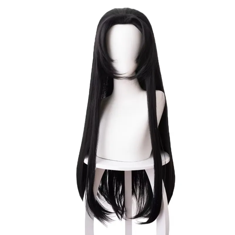 Аниме Kochou Kanae парик Kimet – обзор и цена Anime Cosplay Long Black Hair