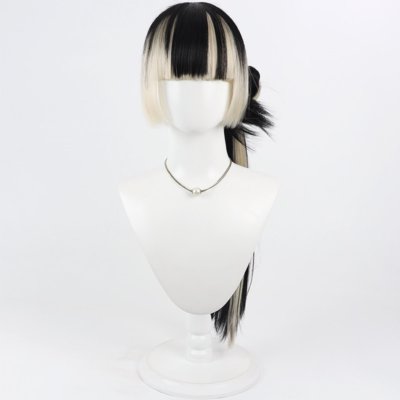 Парик для косплея Juufuutei Ra – обзор и цена Anime Cosplay Long Black Hair