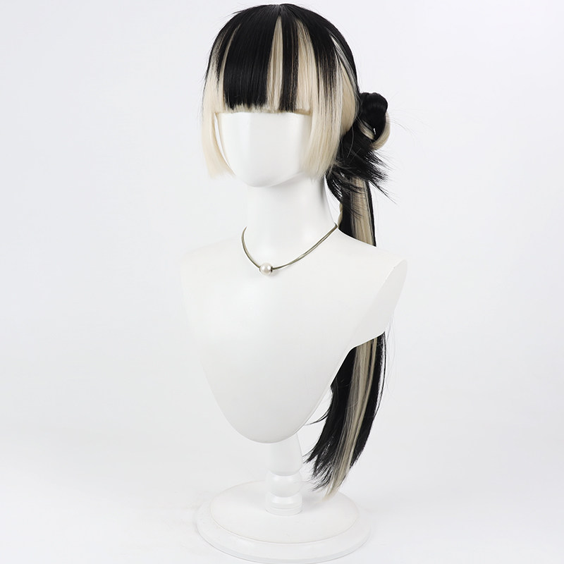 Парик для косплея Juufuutei Ra – обзор и цена Anime Cosplay Long Black Hair