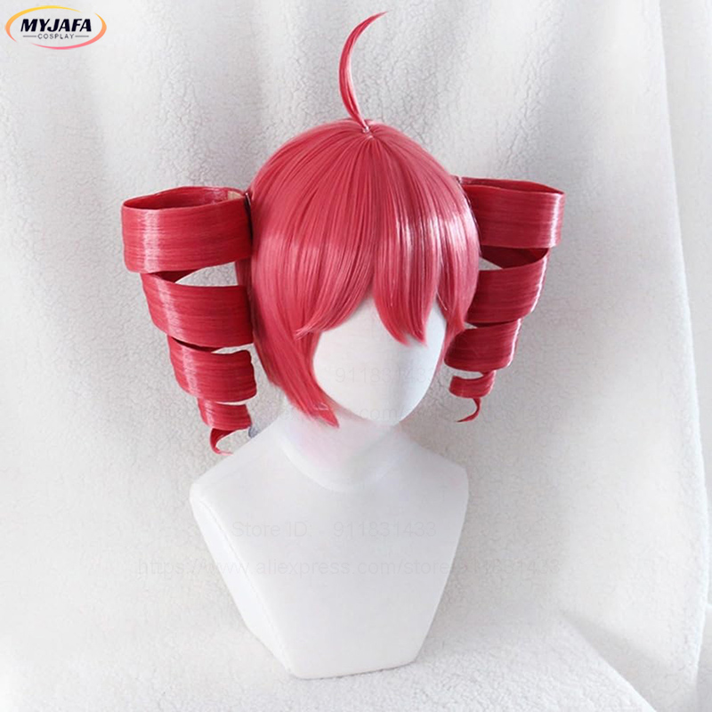 Парик для косплея Касане Тето  – обзор и цена Anime Cosplay Red Hair